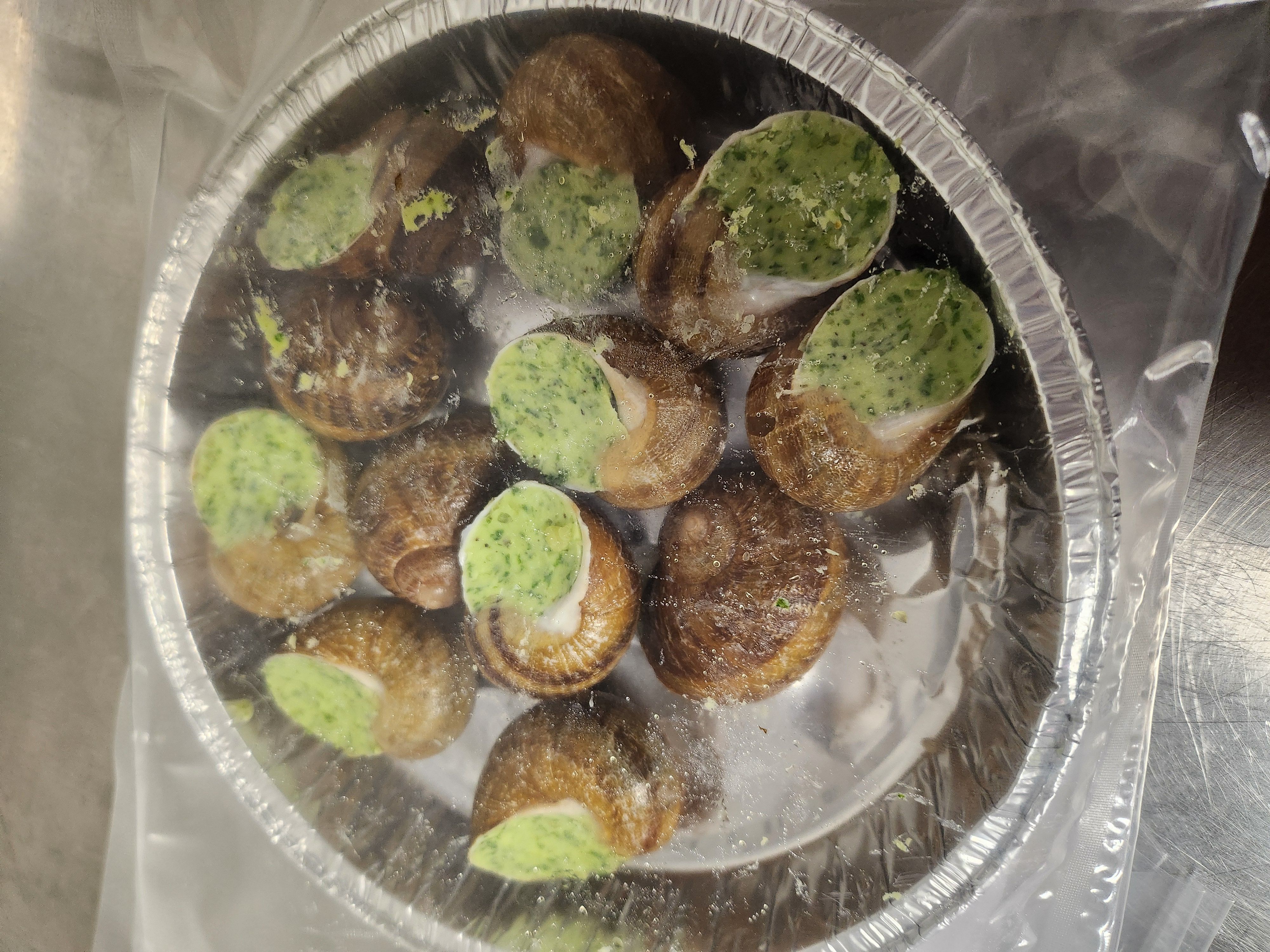 Escargot en coquille